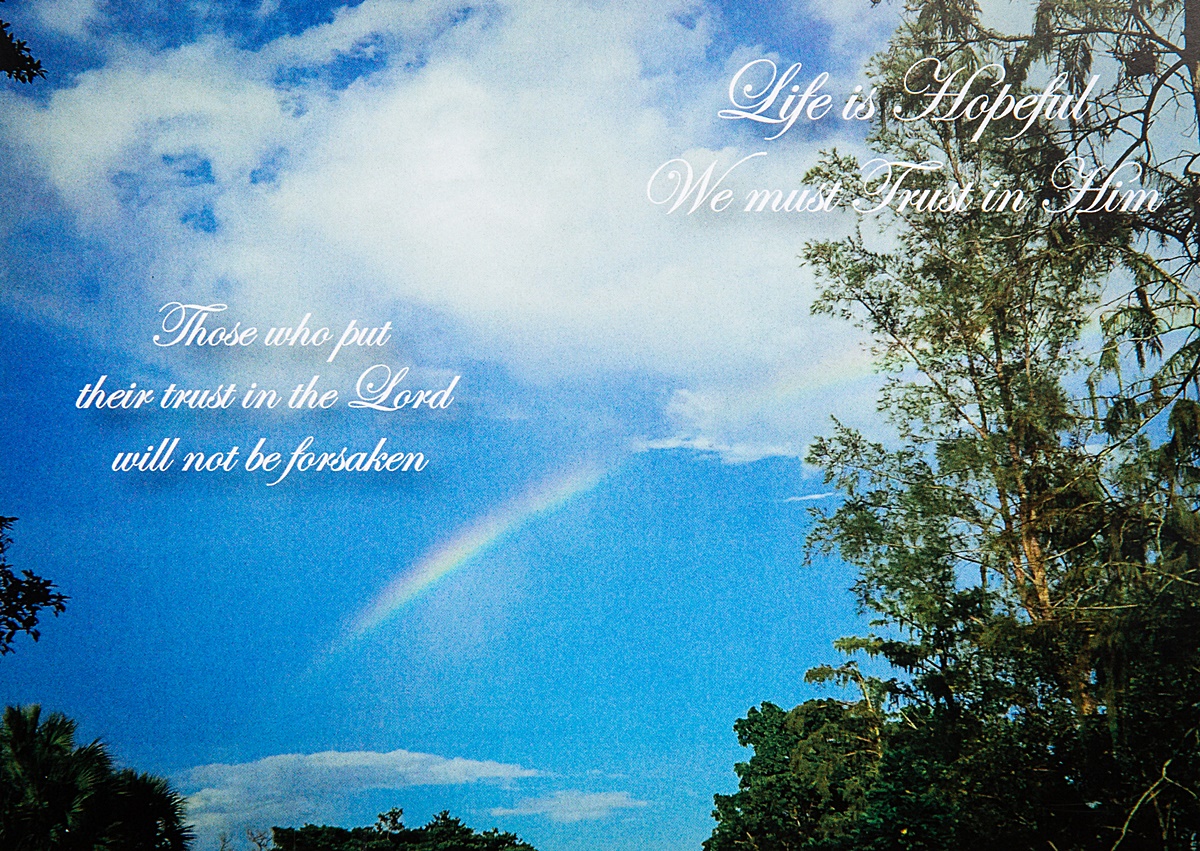 We Must Trust In Him Card 01 - Image 2