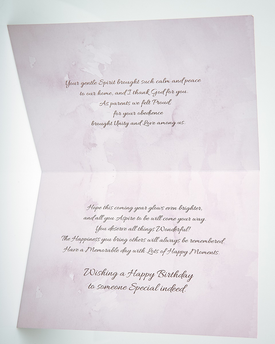 Daughter You Are Beautiful Card 01 - Image 3