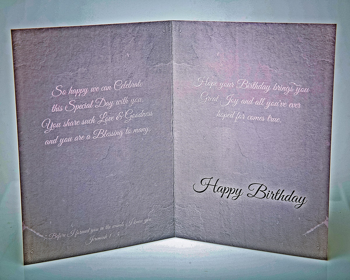 Birthdays Greetings Card 01 - Image 3