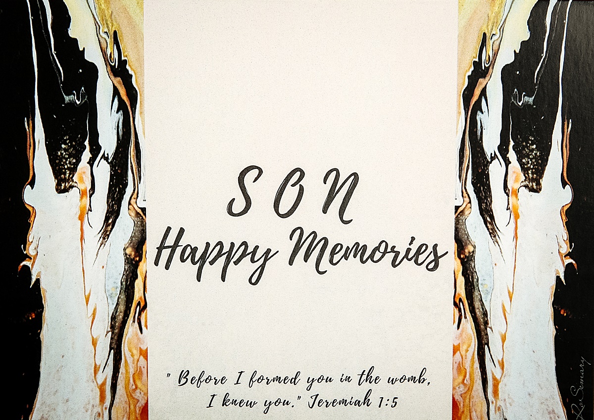 Son Happy Memories Card 01 - Image 2