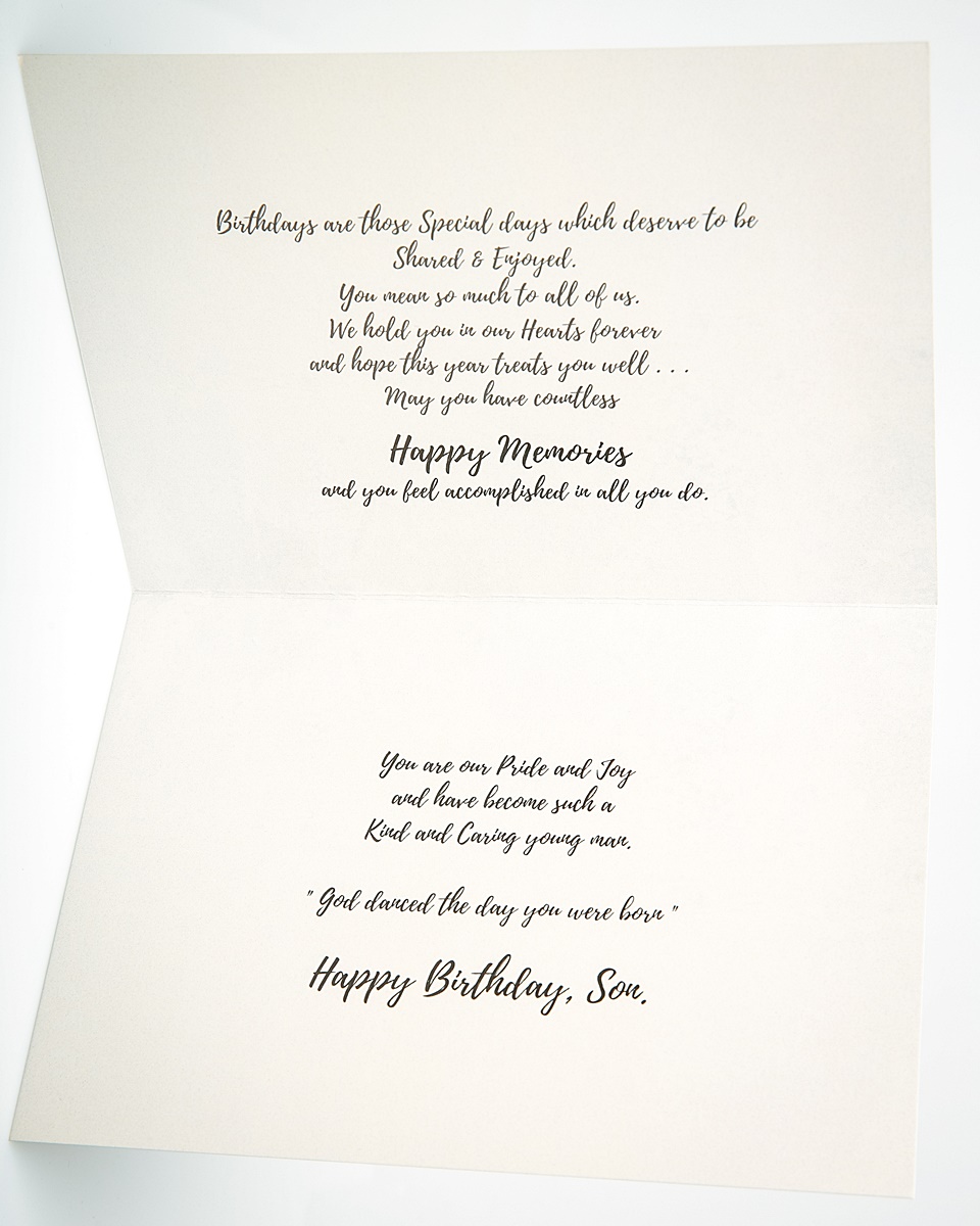 Son Happy Memories Card 01 - Image 3