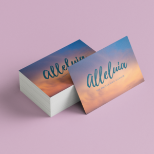 Christmas Alleluia Card 01