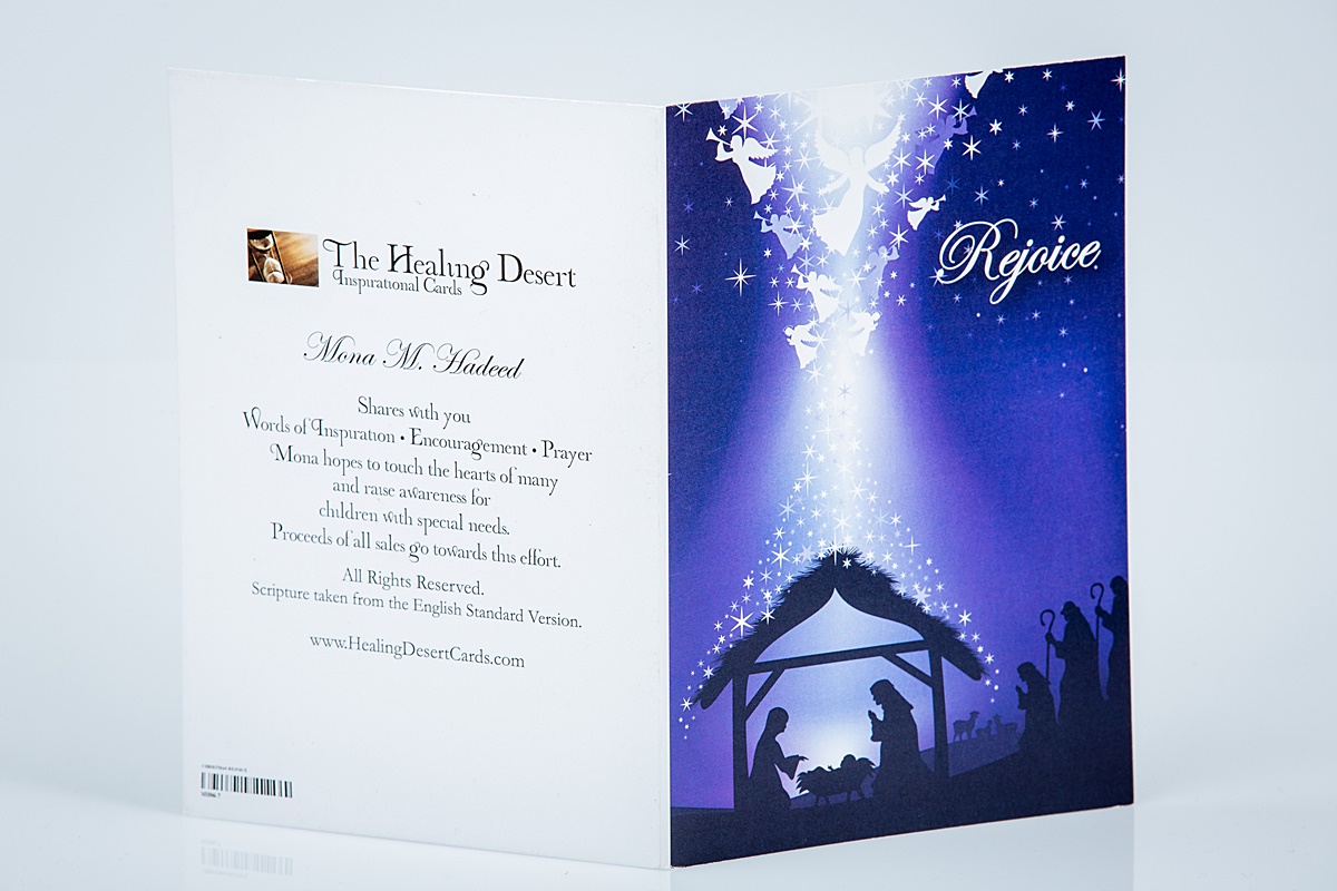 Christmas Rejoice Card 01 - Image 4