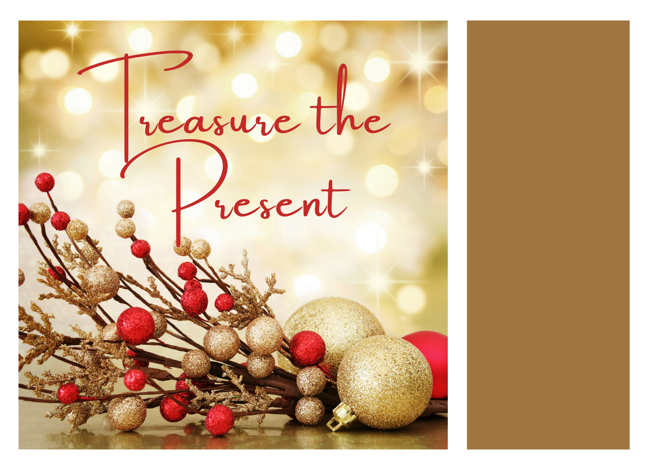 Christmas Treasure The Present Card 01 - Image 2