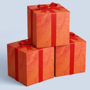 Orange Crumple #15