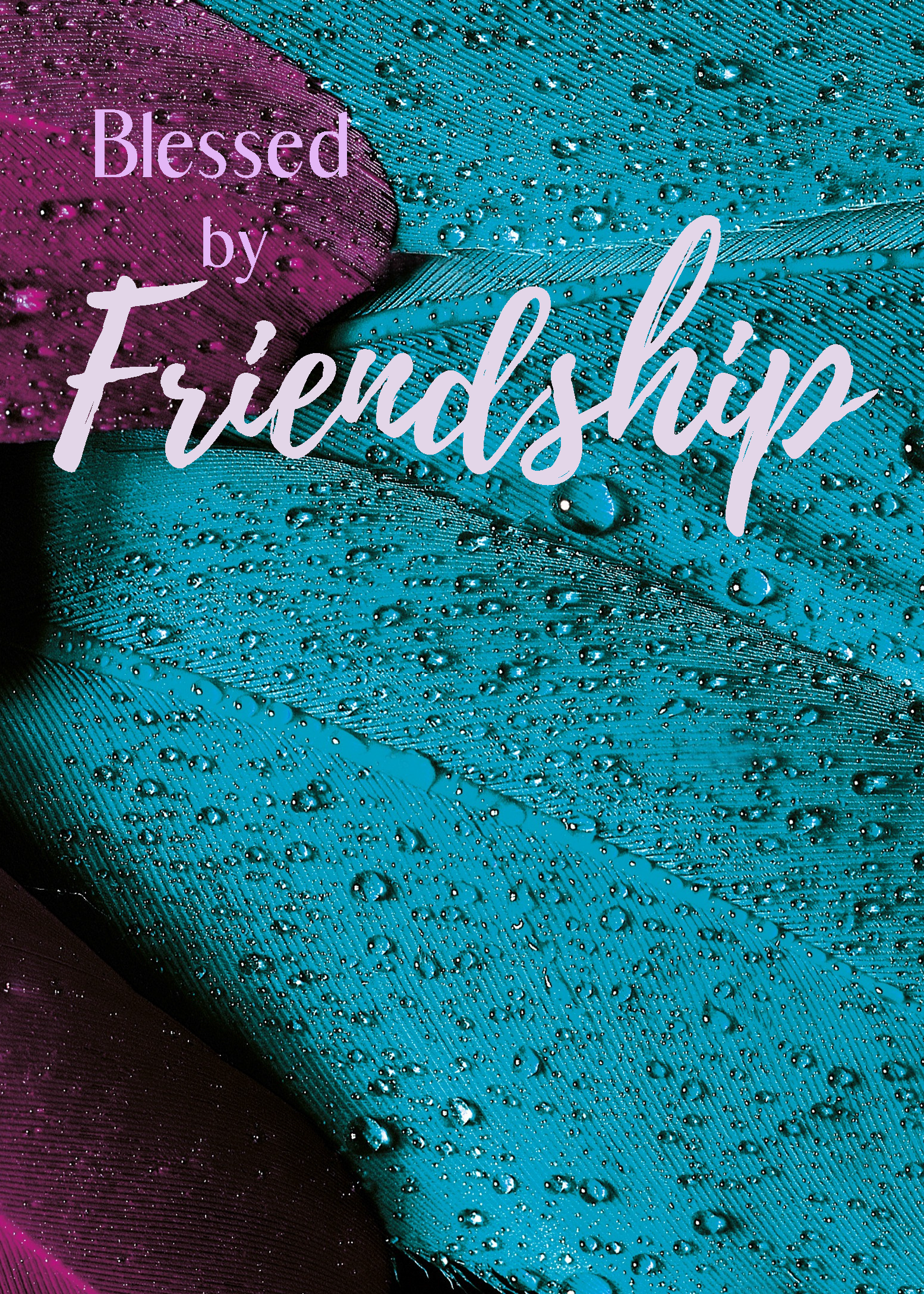 Blessed By Friendship Card 01 - Image 2