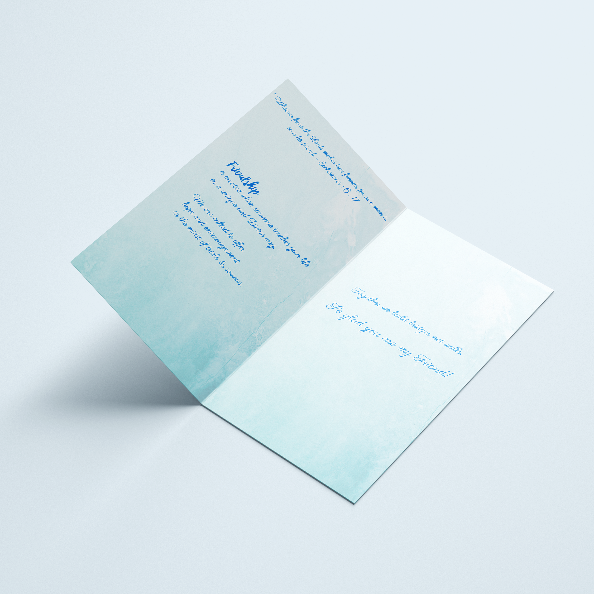 Blessed By Friendship Card 01 - Image 3