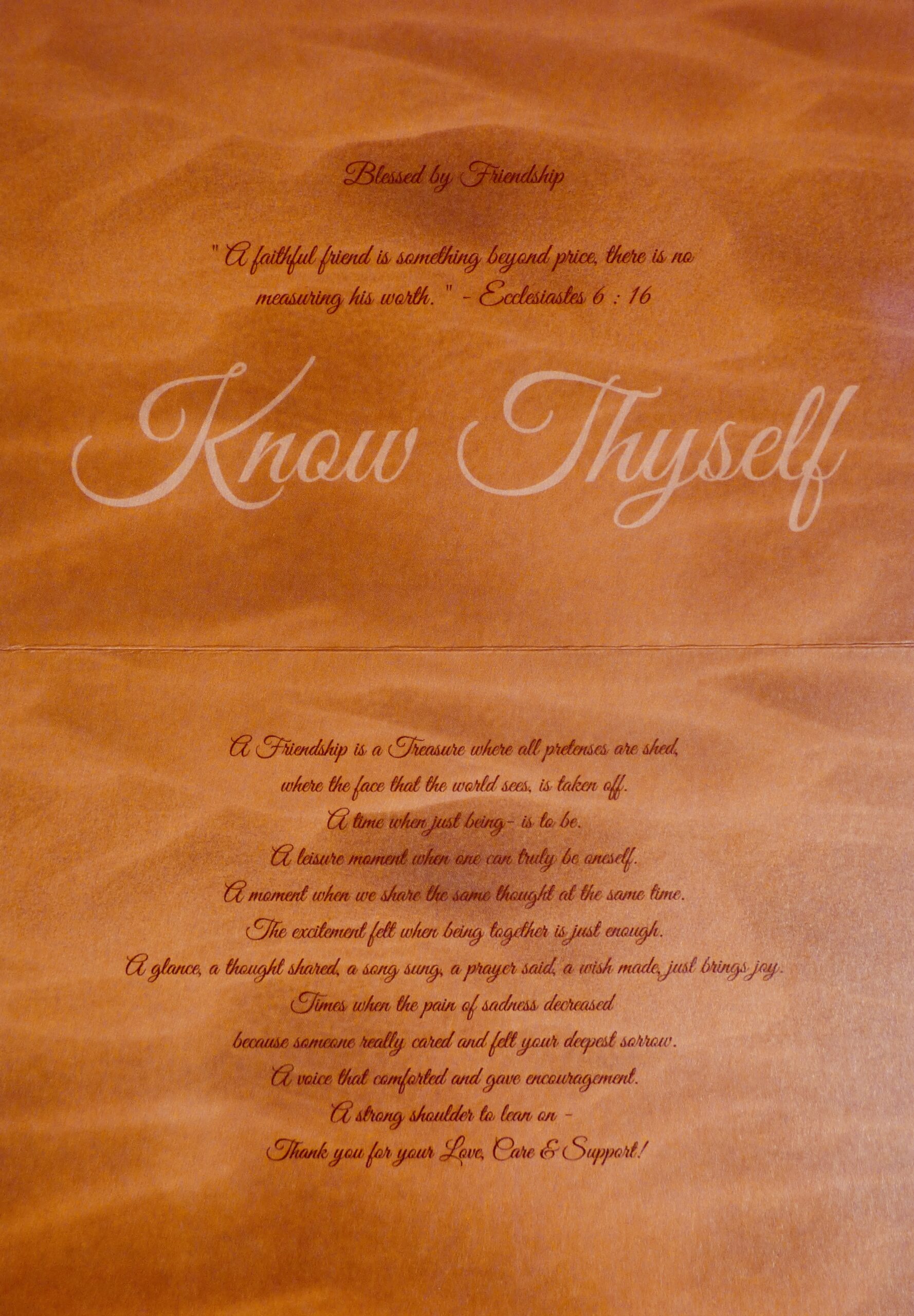 The Gift Of Friendship Card 01 - Image 3