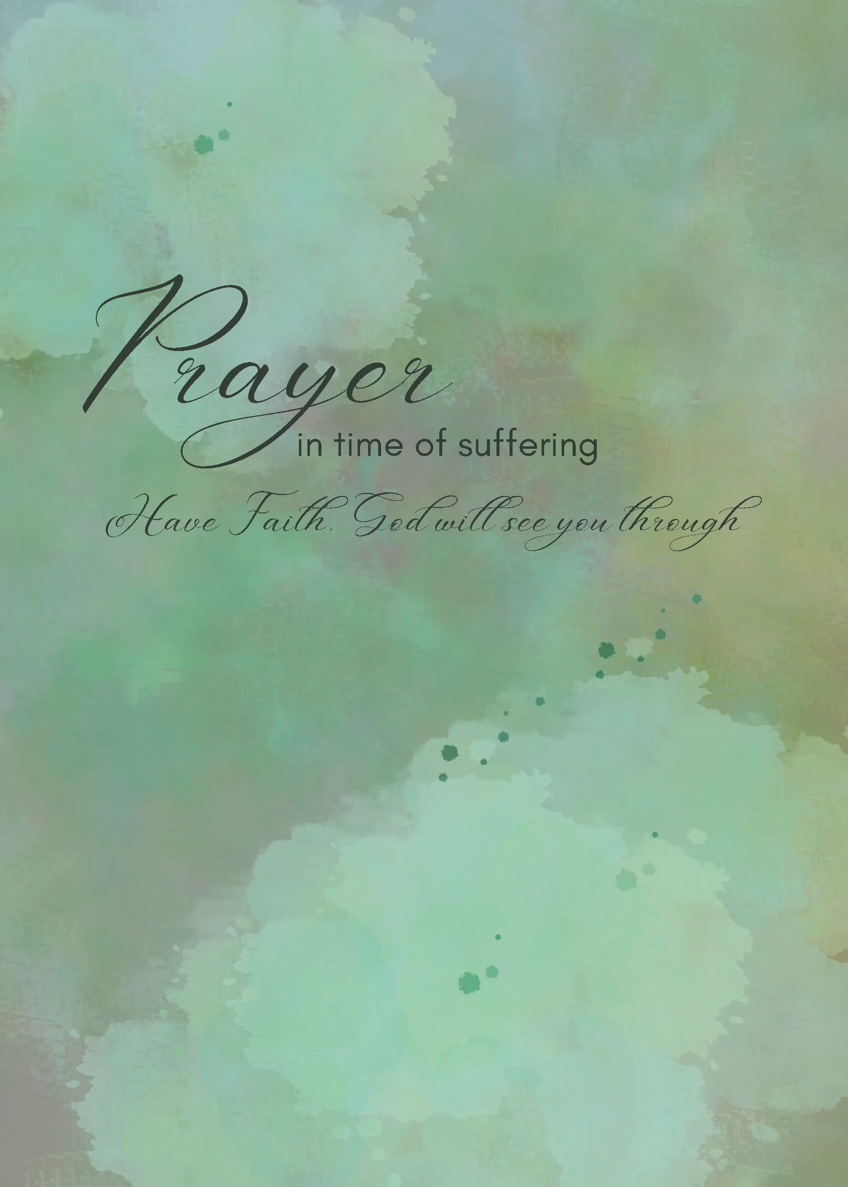 Prayer In Time Of Suffering 01 - Image 3