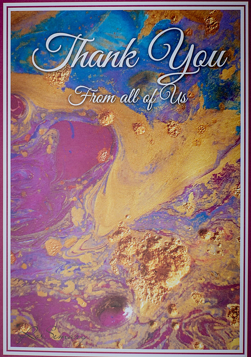 Thank You From All Of Us Card 01 - Image 2