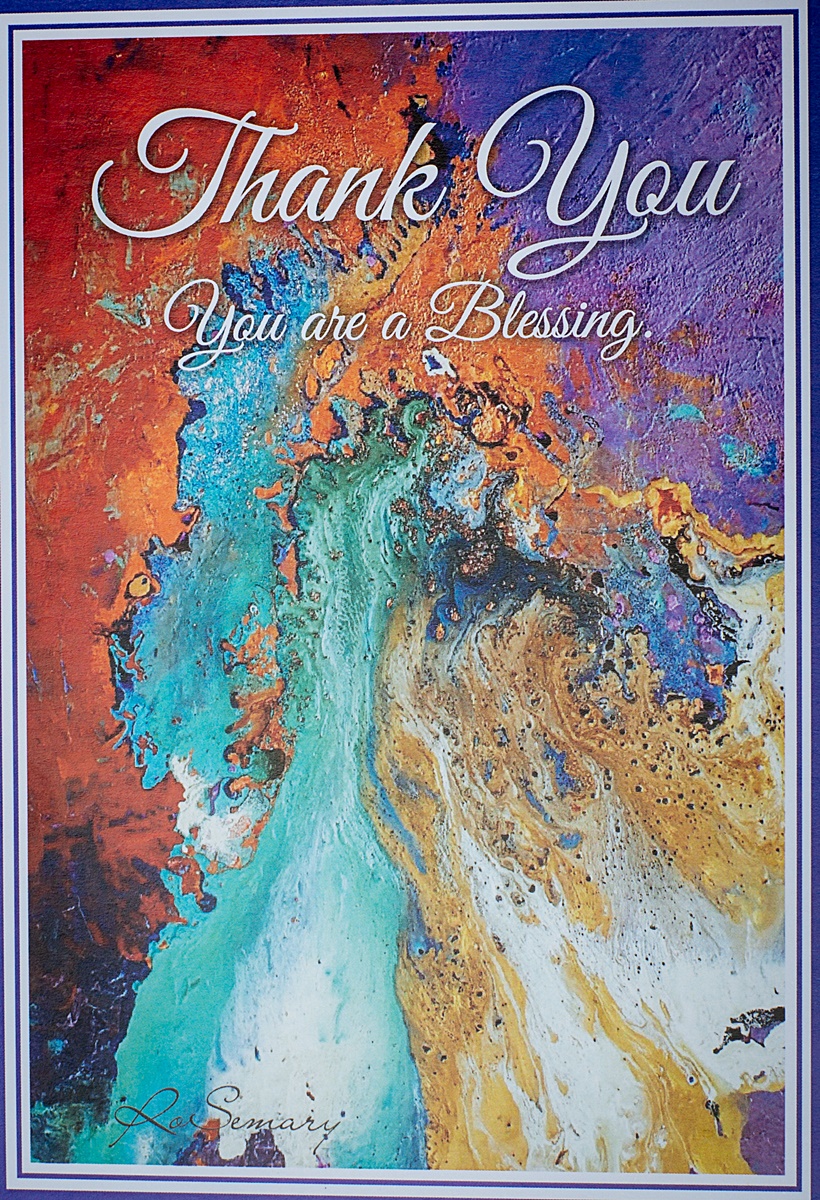Thank You You Are A Blessing Card 01 - Image 2