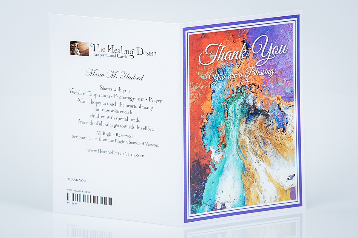 Thank You You Are A Blessing Card 01 - Image 4