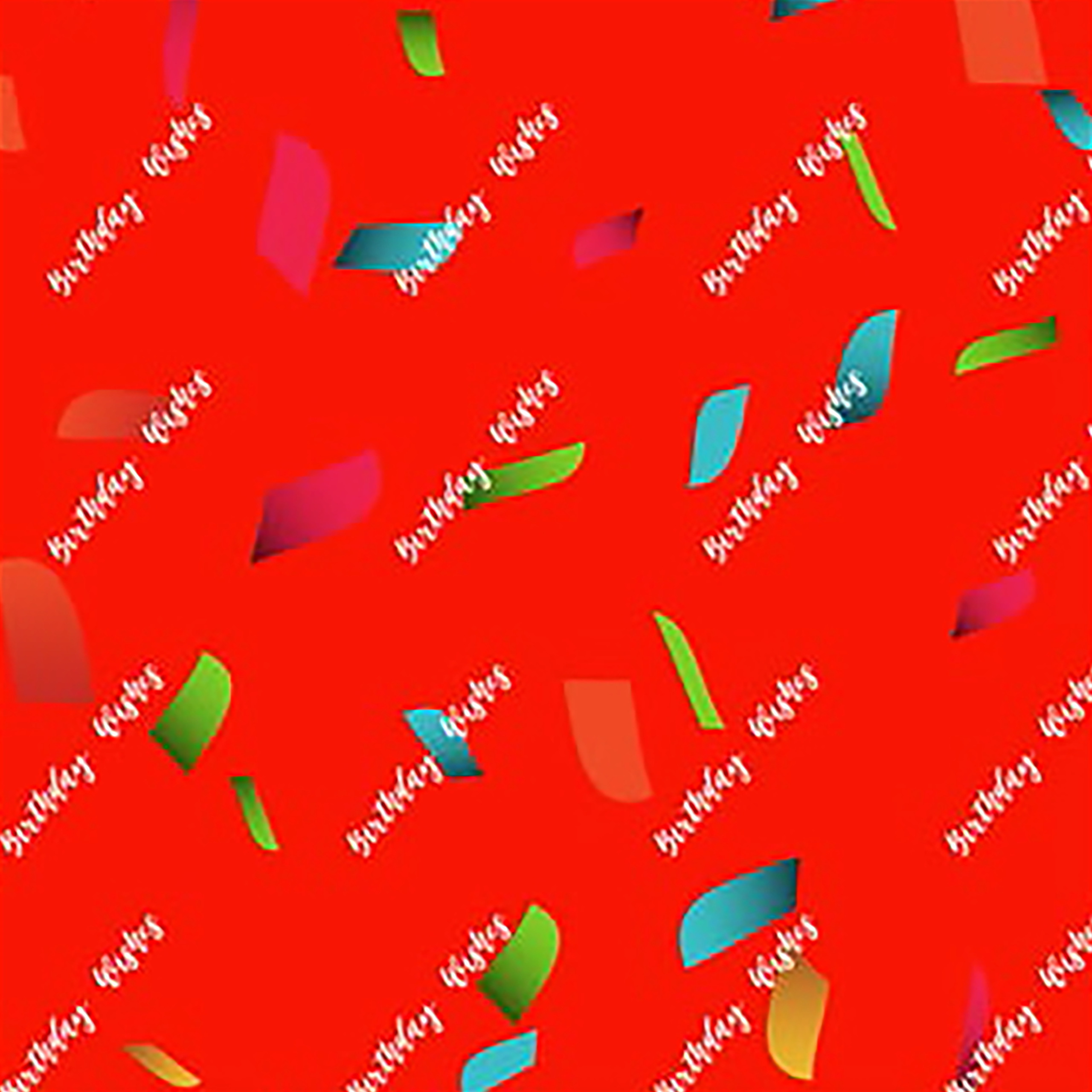 Birthday Wishes on Red #46 - Image 2