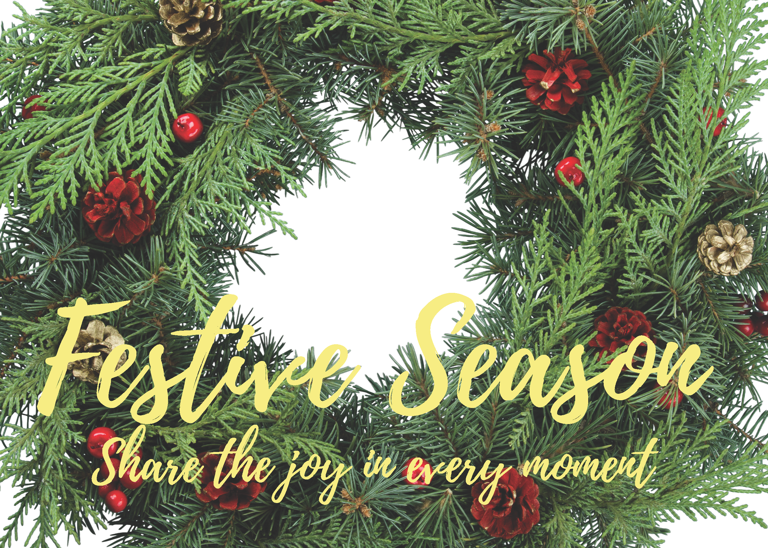 Christmas Festive Season Card 01 - Image 2