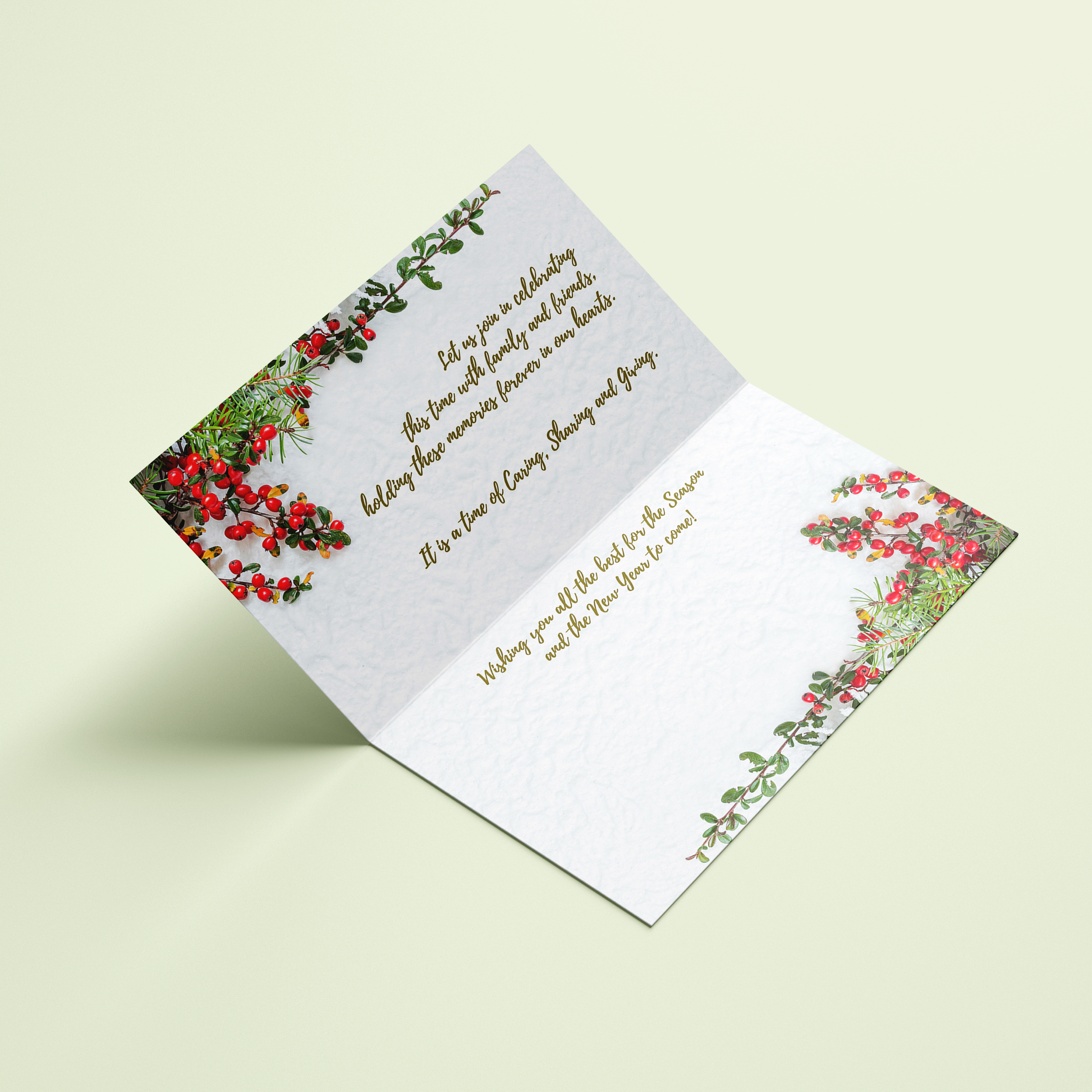 Christmas Festive Season Card 01 - Image 3